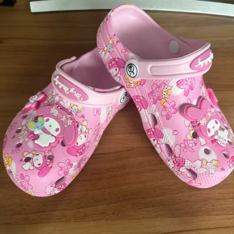 Melody Pinkstatic Sweetheart Clogs
