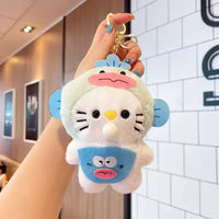 Hello KT Bubble Buddy Plush Keychain