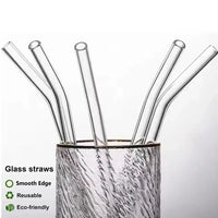 Borosilicate Straw Set for Tumblers (Pack of 2)