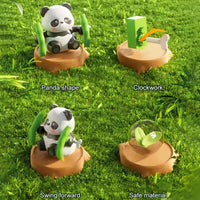 Bamboo Athlete Panda Wind-up Toy