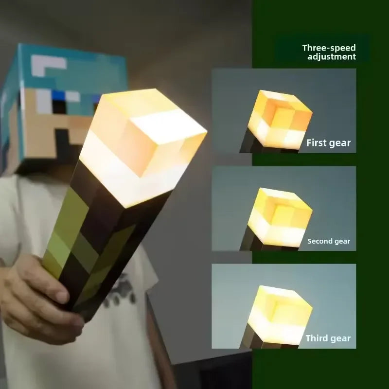 Brownstone Minecraft Torch Night Light