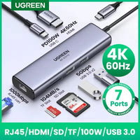 UGREEN 7-in-1 USB Hub Type-C