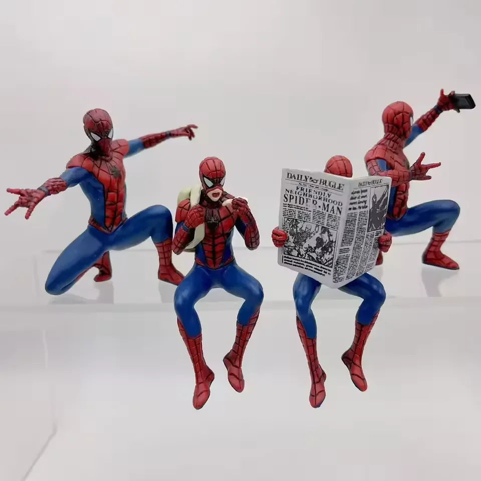 Spiderman Daily Life Mini Figurines (8 cm)