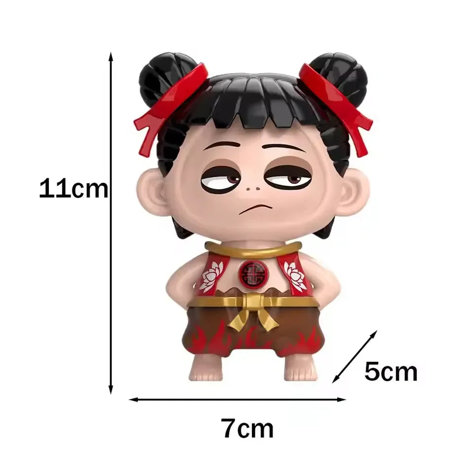 Nezha Mood-Shift Expression Keychain
