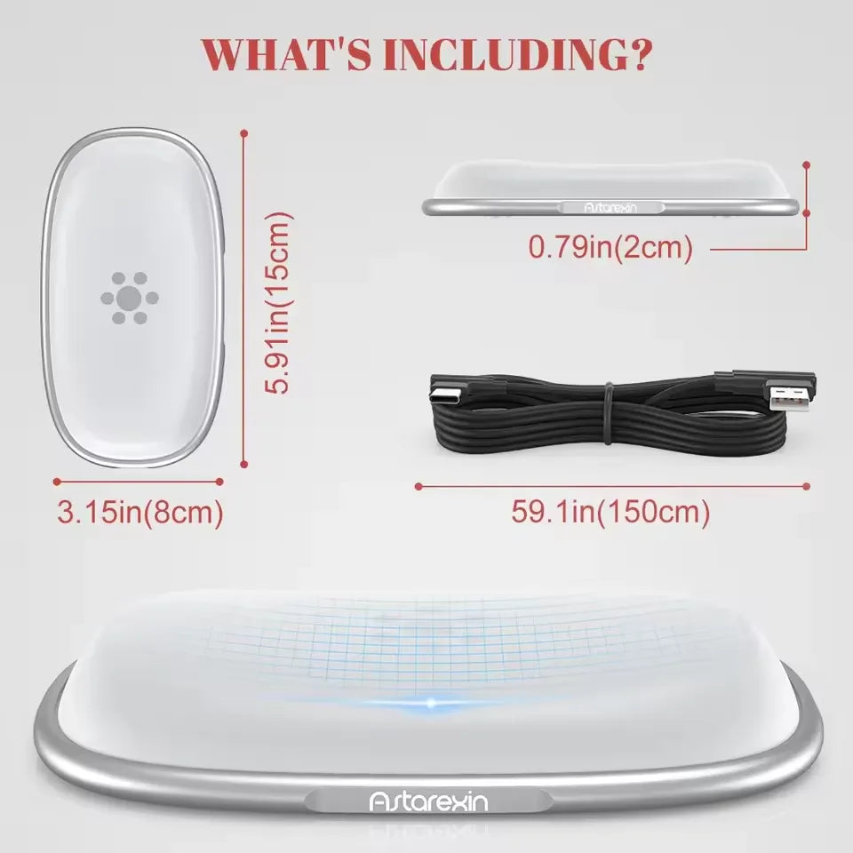 CureMe Red Light Therapy Mouse Wrist Rest