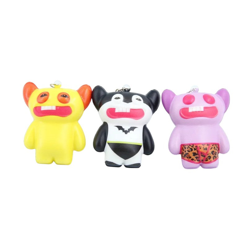 Fuggler Toothy Squishy Keychain