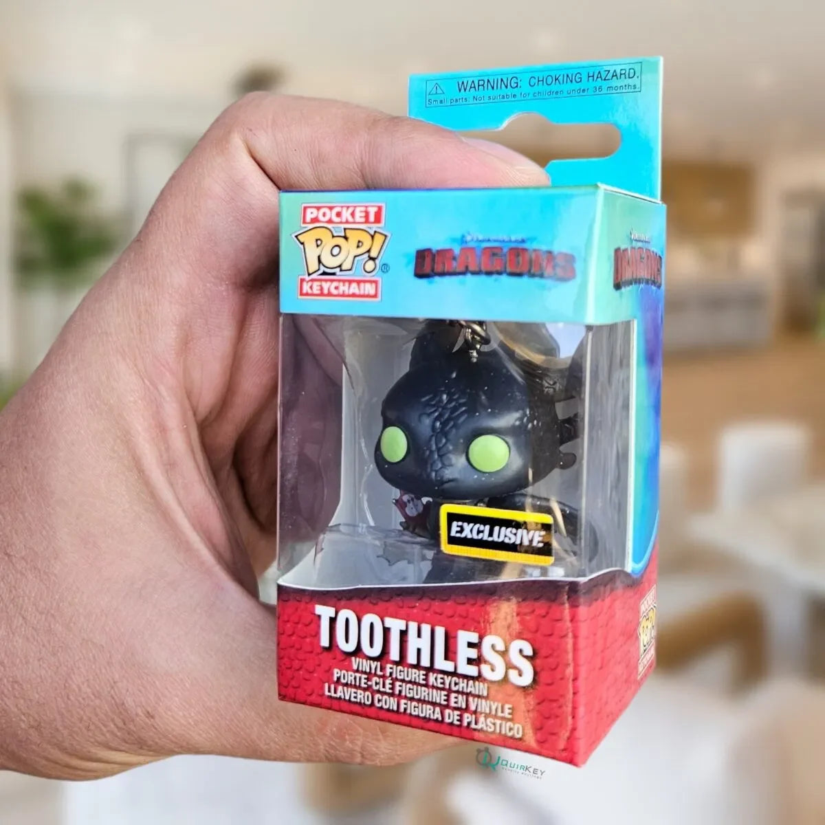 Funko POP HTTYD Toothless Keychain