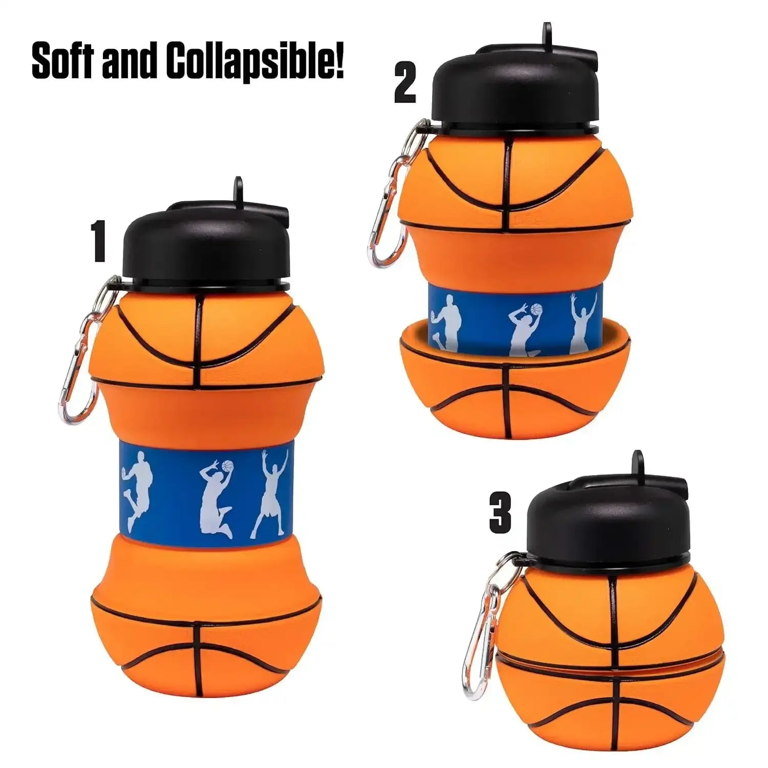 Collapsible Sports Folding Bottle (550 ml)