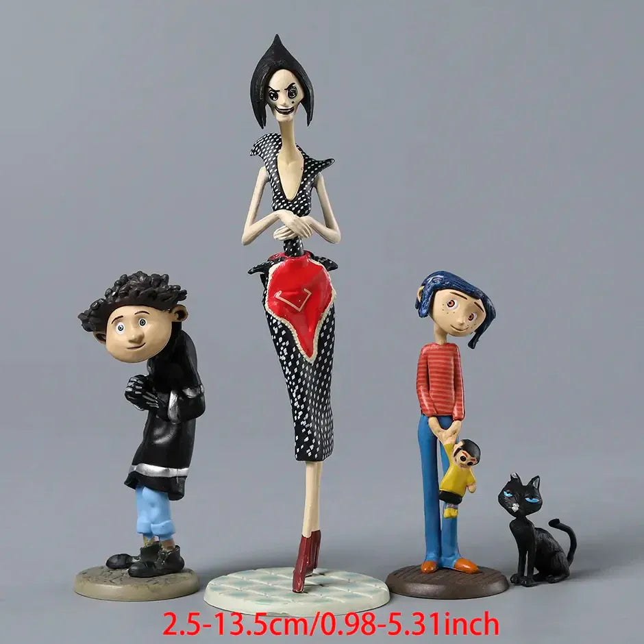 Coraline Movie Theme Figure (Set of 4)