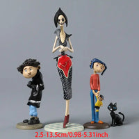 Coraline Movie Theme Figure (Set of 4)