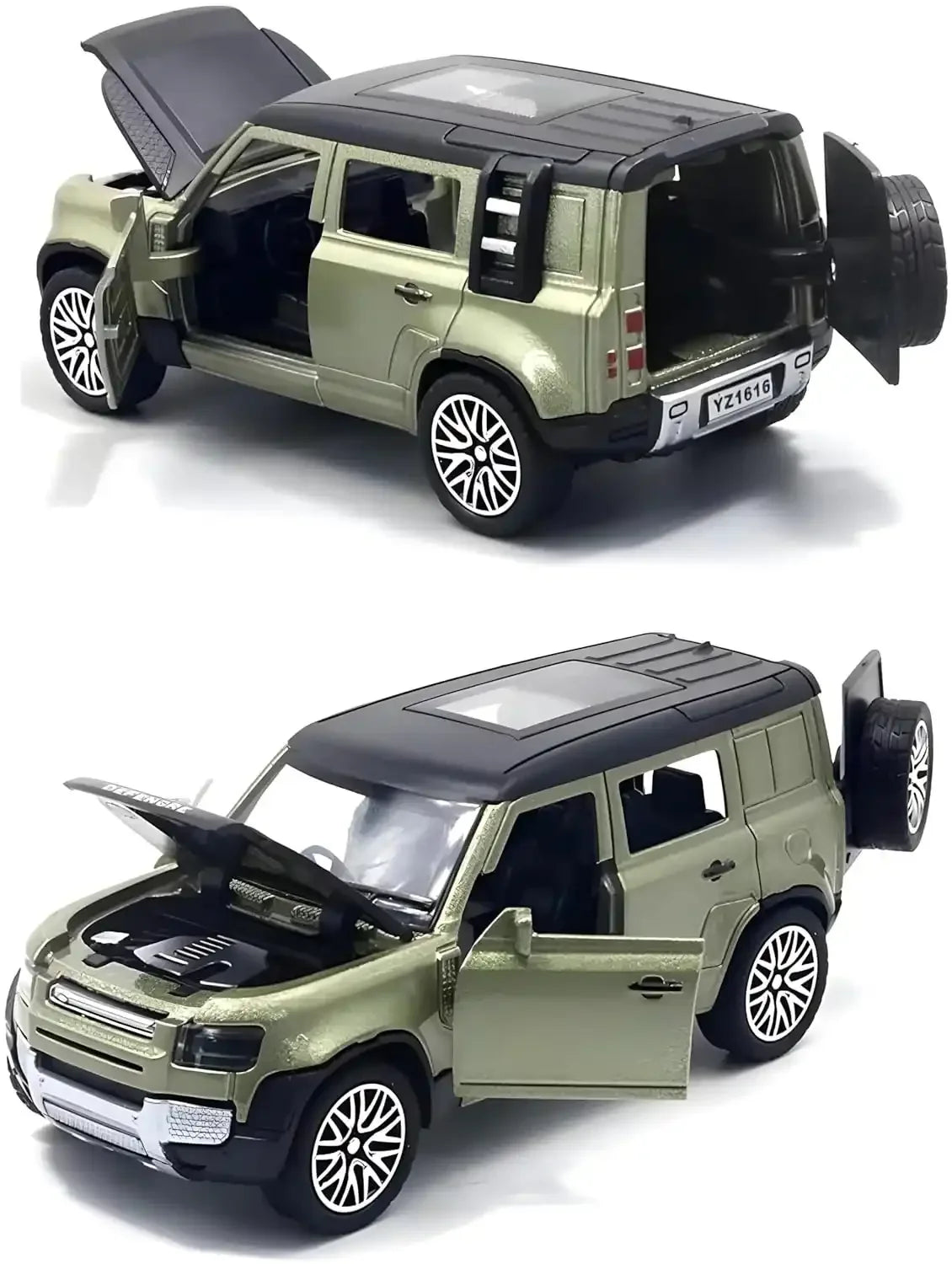 Rugged Defender 1:36 Scale Pull-back Car
