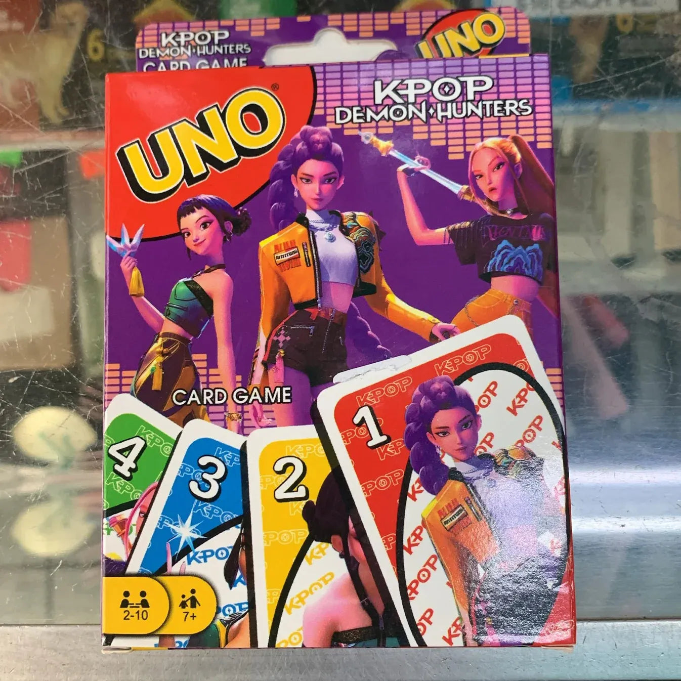 UNO K-Pop Demon Hunters Card Game