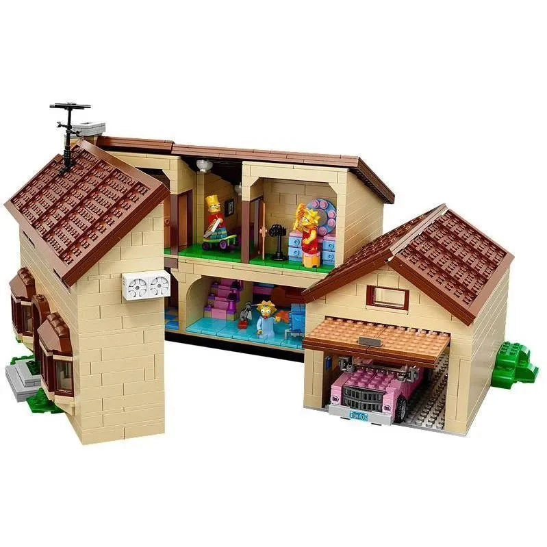 The Simpsons 742 Evergreen Terrace House Building Blocks