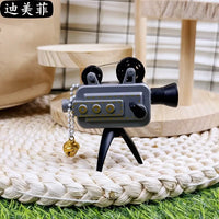 Retro Movie Camera Projector Keychain