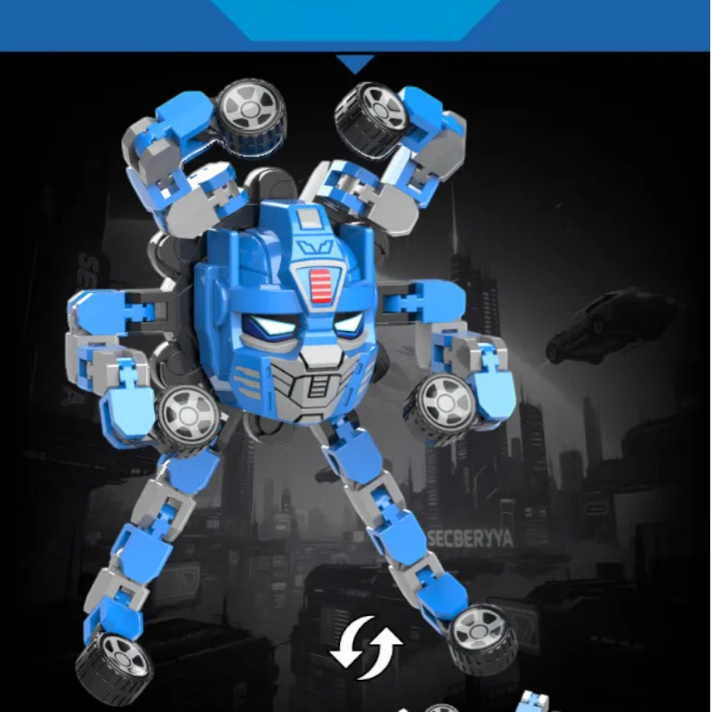 Cybertronian Transformable Mechanical Fidget Spinner