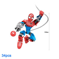 KSZ Superheroes Armor Mech Building Blocks