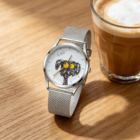 Messy Puppy Bone Chase Creative Novelty Watch