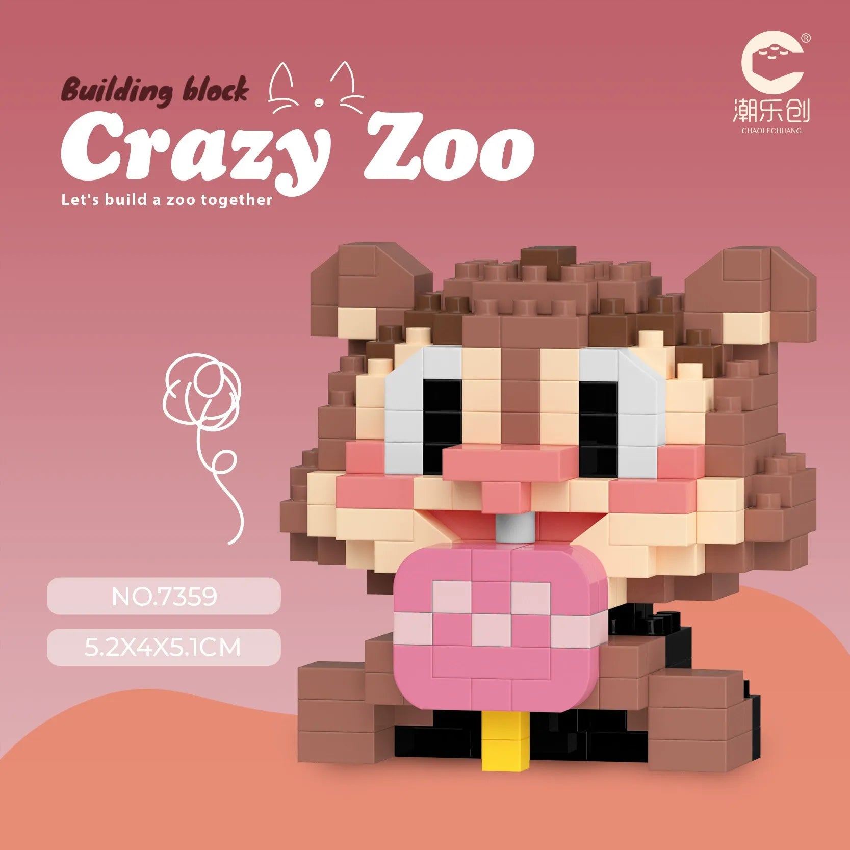 Zootopia Crazy Zoo Micro Building Blocks