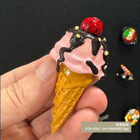 3D Food Dopamine Fridge Magnets