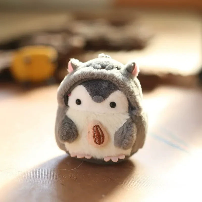 Globetrotter Penguin Plush Keychain