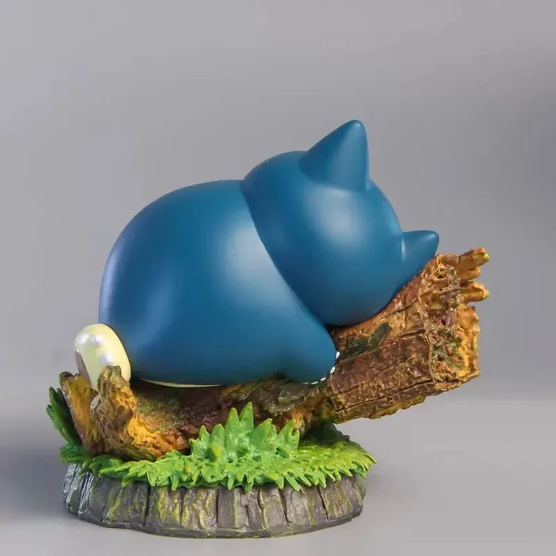Snorlax Mossy Log Ver. Figure