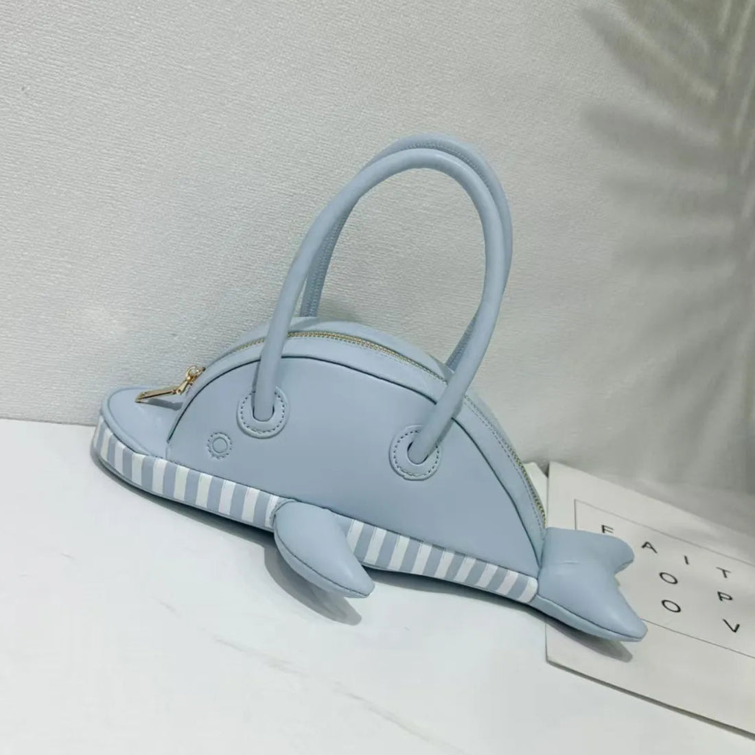 Aquatica Dolphin Premium Whimsical Handbag