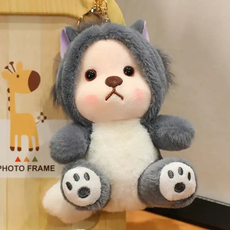 Lina Bear Cosplay Plush Keychain