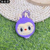 Labubu Mischief Comb & Mirror Keychain