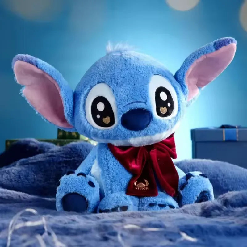 Peluche écharpe en velours extraterrestre cosmique 