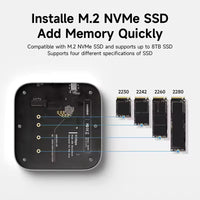 Hagibis USB4 M.2 NVMe SSD Enclosure for Mac