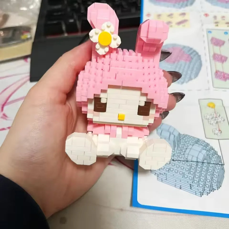 Sanliou Sitters Model Micro Building Blocks