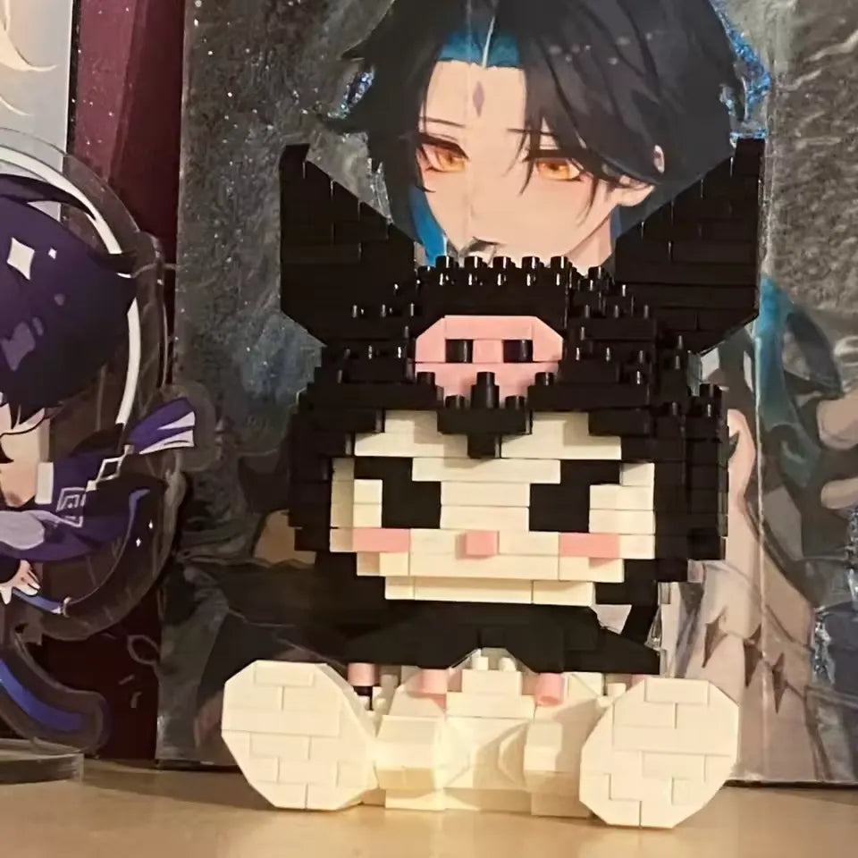 Sanliou Sitters Model Micro Building Blocks