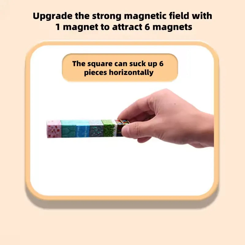 Minekraft Magnetic Building Blocks