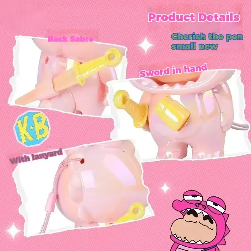 Shinchan Croc Talk Mood Swings Keychain
