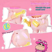 Shinchan Croc Talk Mood Swings Keychain