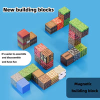 Minekraft Magnetic Building Blocks