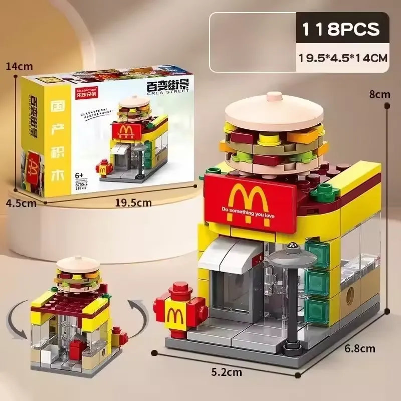 Bricks City Store Micro Building Blocks