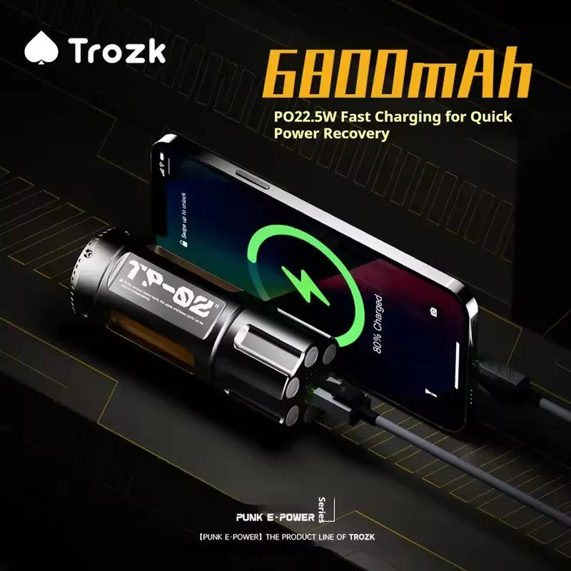 Trozk TP-02 Revolver Power Bank (6800 mAh)