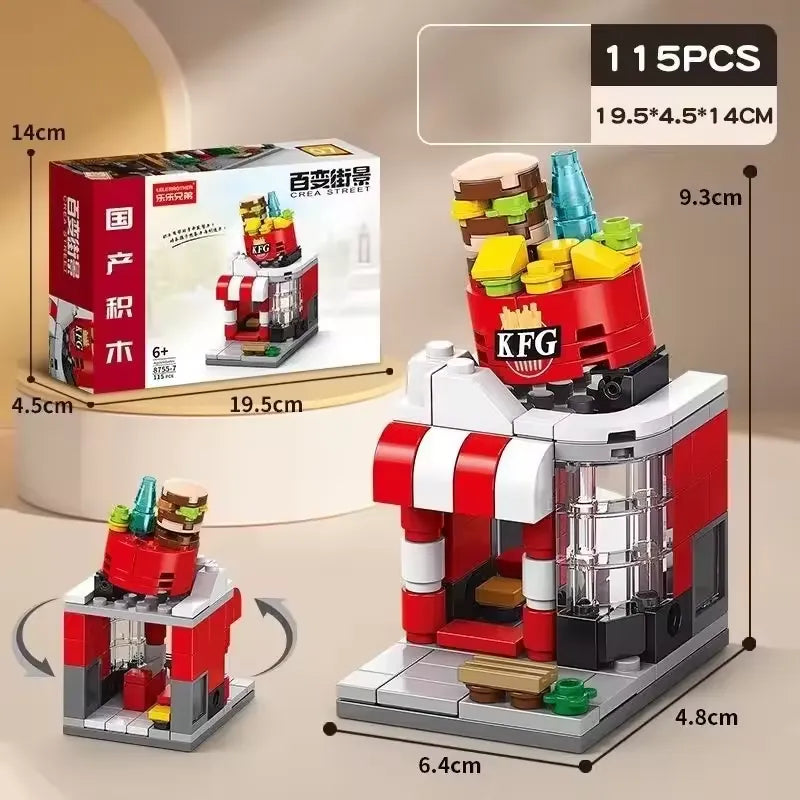 Bricks City Store Micro Building Blocks