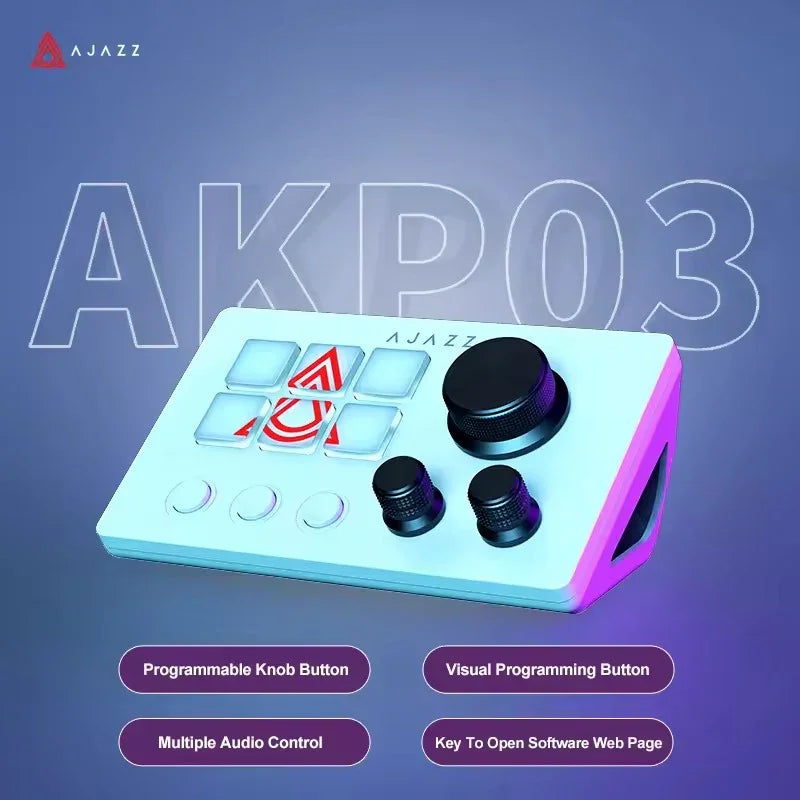 Ajazz AKP03E Programmable Macro Keyboard