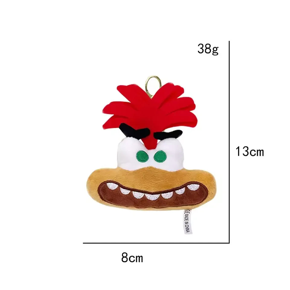 Inside Out Emotions Head Keychain