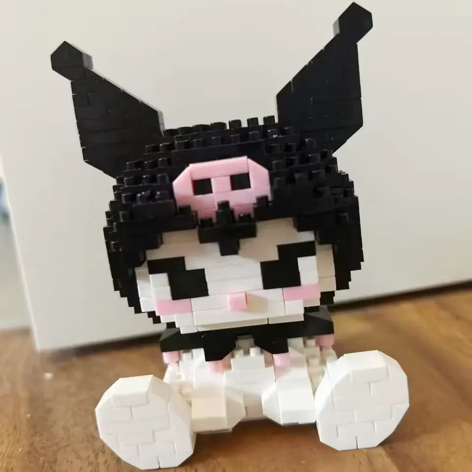 Sanliou Sitters Model Micro Building Blocks