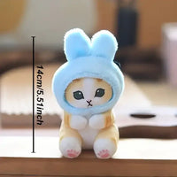 Mofusand Cat Meow Bunny Keychain