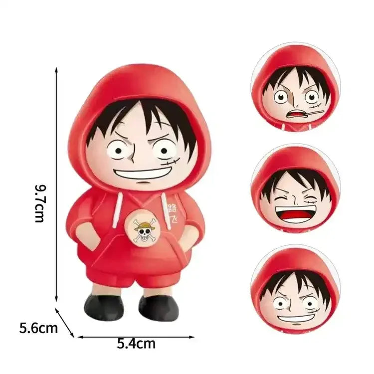 Iconic Luffy Mood Swings Keychain