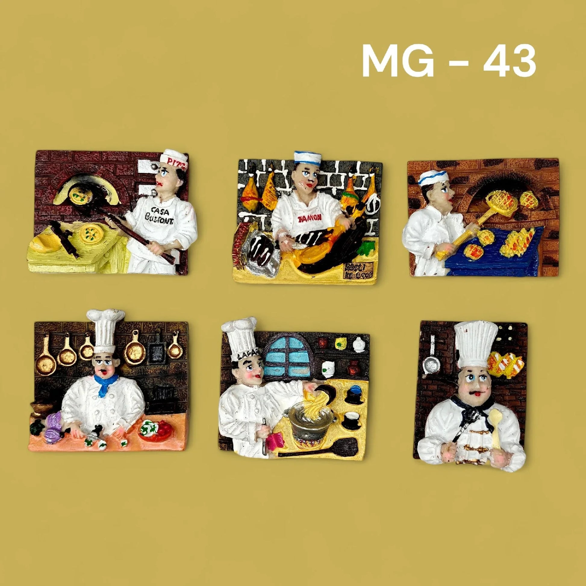 Culinary Chef Fridge Magnet