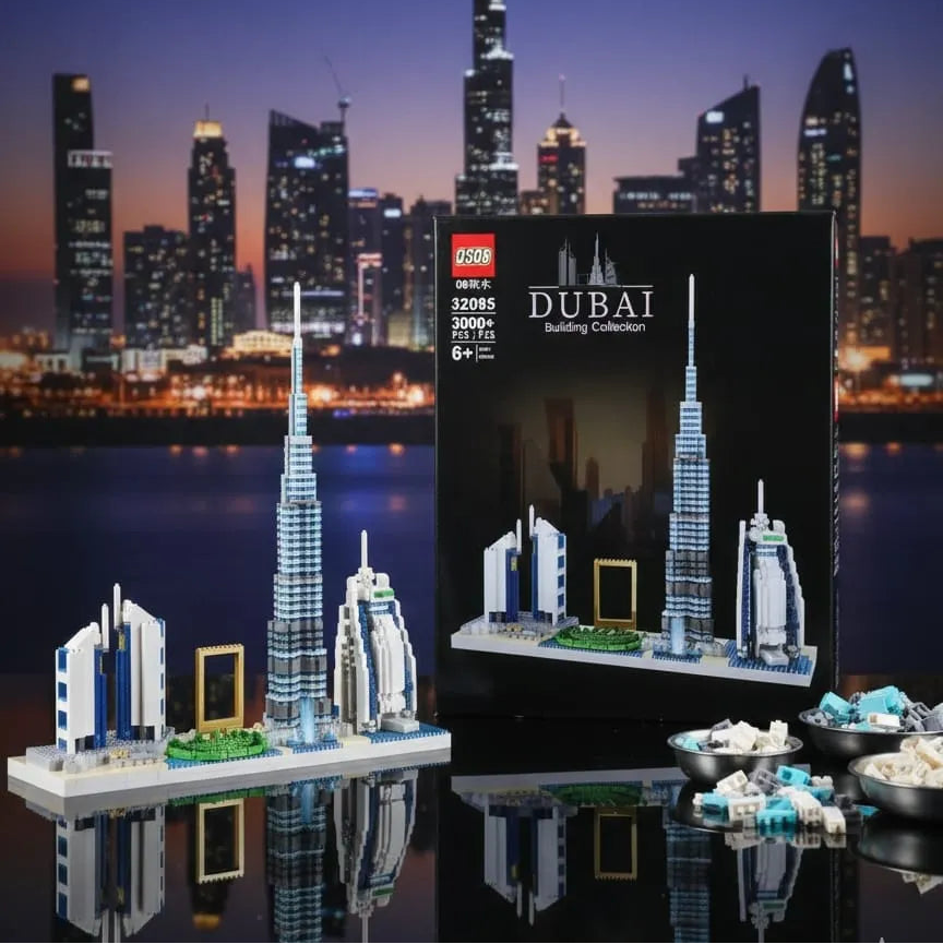 Dubai Skyline Architecture Building Blocks (3000+ Pcs)