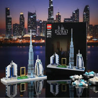 Dubai Skyline Architecture Building Blocks (3000+ Pcs)