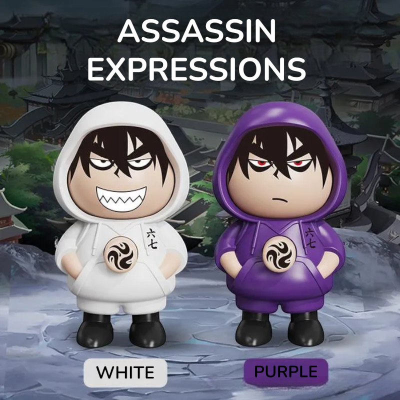 Assassin Shift Face-Changing Keychain