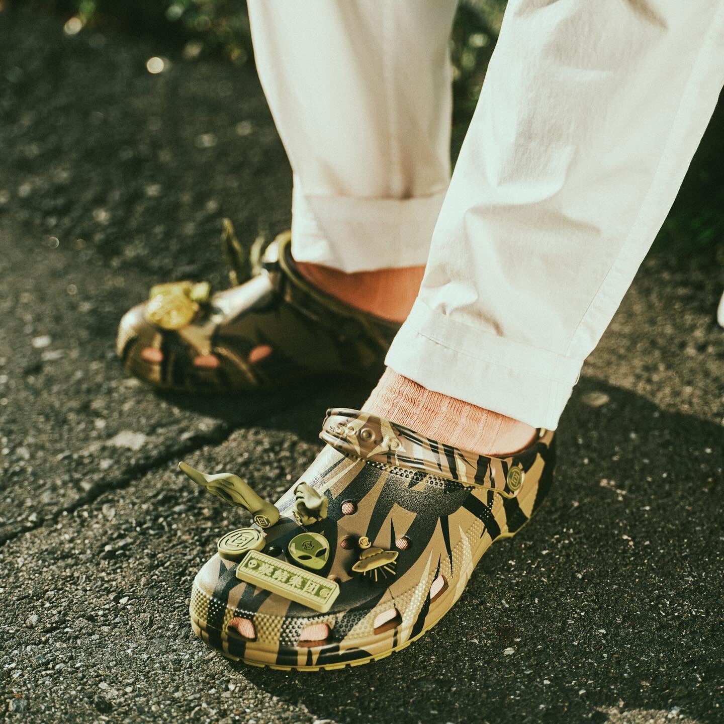 Clot Limited Edition Alien Clogs