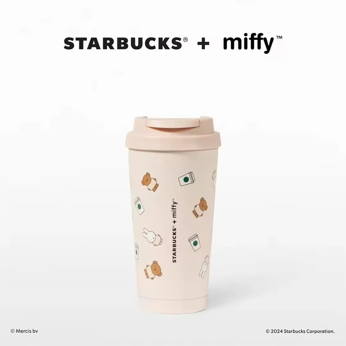StarBX Miffy Cream Silk Tumbler (470 ml)